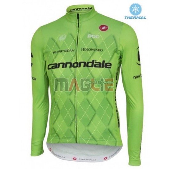 Maglia Cannondale manica lunga 2016 nero e verde - Clicca l'immagine per chiudere